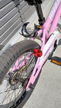 【手渡し限定】子供用自転車　18インチ　女の子　BMX風　ピンク色_画像4