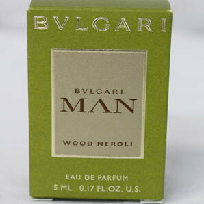 【0319A】(785) BVLGARI ブルガリ 香水 MAN WOOD NEROLI 5ml マン ウッドネロリ オードパルファム ブルガリマン箱付 現状品の画像5