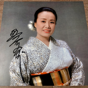 演歌 昭和歌謡 女性歌手 60枚 LP レコード 大量 セット サイン/ポスター付あり 0327 三船和子 美空ひばり 藤圭子 ちあきなおみ 朱里エイコの画像7