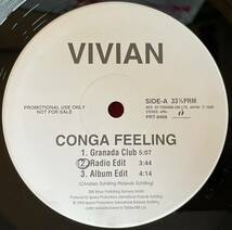 東芝EMIプロモ盤 Vivian / Conga Feeling / Caf Caf 12inch盤その他にもプロモーション盤 レア盤 人気レコード 多数出品。_画像1