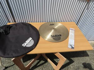 ドラム　シンバル　SABIAN　４６㎝　おまけ付