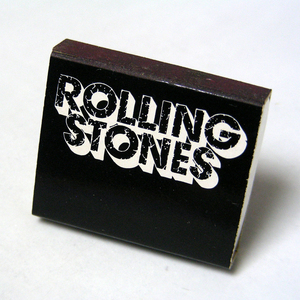 マッチ箱【ROLLING STONES】喫茶スナック　和歌山市美園5　昭和レトロ喫茶系コレクション 1980年頃入手 当時物 匿名配送[H15]