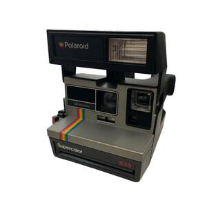 ポラロイド Polaroid Supercolor 635　インスタントカメラ アンティーク レトロ 動作未確認