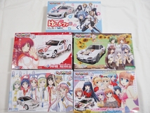 新品 1/24 フジミ きゃらdeCAR～る 痛車 けんぷファー SHUFFLE! RX-7 W.H.O.世界恋愛機構 ソアラ ARIA インテグラ 他5個セット_画像1