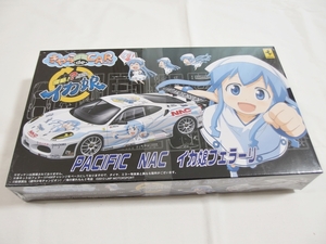 新品 1/24 フジミ きゃらdeCAR～る PACIFIC NAC イカ娘 フェラーリ F430 challenge 2012