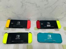 （4）Nintendo Switch ニンテンドースイッチ 任天堂 まとめ4個　ジャンク　本体_画像2