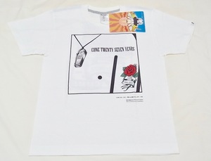 希少 レア 完売 CUNE 27周年記念 新品未着品 キューン 27th T-SHIRTS Manic Street Preachers Tシャツ Sサイズ 白 Generation Terrorists