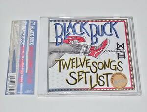 帯付き 中古 CD BLACK BUCK TWELVE SONGS SET LIST ブラックバック THUMB サム SHERBET シャーベット SLIME BALL スライムボール