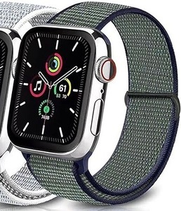 Apple Watch バンドアップルウォッチ バンド Ultra 2 49mm 45mm 44mm 42mm 41mm 40mm 38mmナイロンバンド グリーン