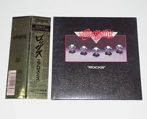 希少 レア 完全生産限定盤 紙ジャケット 帯付き 中古 CD エアロスミス AEROSMITH ロックス ROCKS