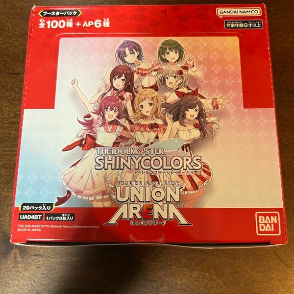 UNION ARENA ユニオンアリーナ テープ付 アイドルマスター シャイニーカラーズ 1BOX ブースターパック