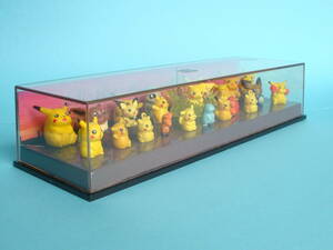  the first period Pokemon mini figure that time thing Pikachu other 23 body set clear in the case / former times face Pocket Monster 
