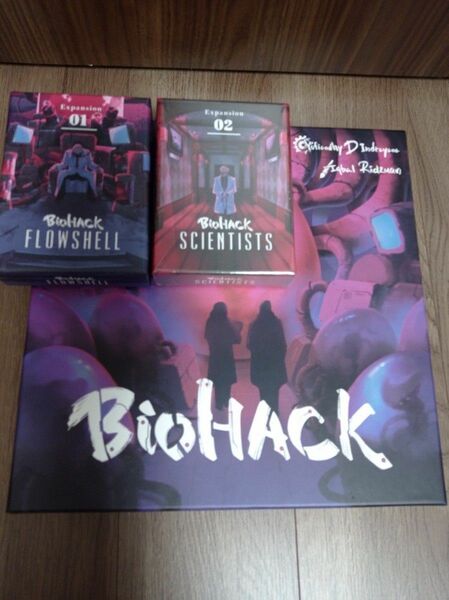 バイオハック　Biohack　ボードゲーム　Kickstarter