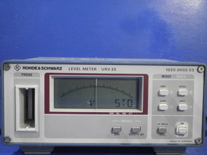 Rohde&Schwarz 　URV35 LEVEL METER