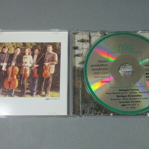 CD◆turina・granados ・chamber works Ensemble Variable 輸入盤の画像3