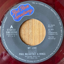 【赤盤 / 国内盤 / 7inch / EP】 PAUL McCARTNEY & WINGS / My Love - The Mess 【EAR-10350】_画像5