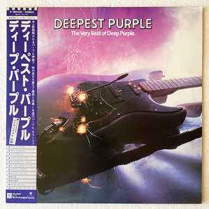 【帯付 / 国内盤 / LP】 DEEP PURPLE / Deepest Purple - The Very Best Of Deep Purple 【P-10914W】