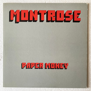 【国内盤 / LP】MONTOROSE / Paper Money 【Sammy Hagar / P-8538W】