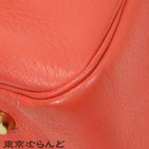 101722263 エルメス HERMES リンディ 34 □O刻印 ブーゲンビリア シルバー金具 トリヨン 2WAY ハンドバッグ ショルダーバッグ_画像4