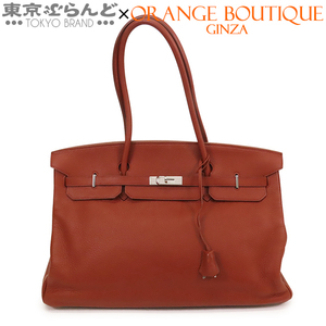 101706699 エルメス HERMES バーキン 45 ロングショルダー □D刻印 ルージュアッシュ シルバー金具 トリヨン ショルダーバッグ