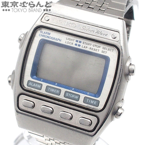 101721264 1円 セイコー SEIKO シルバーウェーブ A547-5020 ステンレススチール 腕時計 メンズ ジャンクの画像1