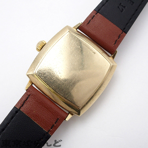 241001013472 1円 ジラール・ペルゴ GIRARD-PERREGAUX ジャイロマチック アイボリー GF レザー 腕時計 ユニセックス 手巻き アンティークの画像3