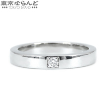 101717635 ブルガリ BVLGARI マリーミー リング Pt950 ダイヤモンド 7号相当 1PD プラチナ リング・指輪 レディース 仕上済_画像1