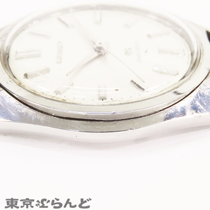 241001013691 1円 セイコー SEIKO グランドセイコー 44GS 後期型 4420-9000 シルバー SS レザー 腕時計 メンズ 手巻 アンティークの画像7