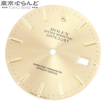 101719106 ロレックス ROLEX デイトジャスト用 16013 16233 116233 文字盤 純正 針セット ゴールド バーインデックス 小物 メンズ_画像1