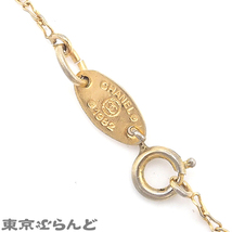 101695387 シャネル CHANEL ココマーク ネックレス 1982 ゴールド メタル ヴィンテージ レディース_画像5