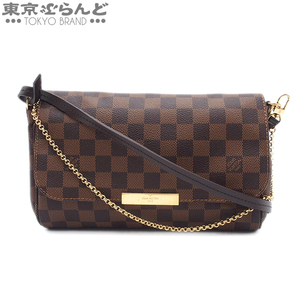 101703041 ルイヴィトン LOUIS VUITTON フェイボリットMM 2way N41129 エベヌ ダミエキャンバス ショルダーバッグ レディース A