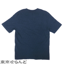 101696283 フェンディ FENDI トップス FY0936 AN1T ネイビー コットン FFロゴ XL 半袖Ｔシャツ メンズ_画像2