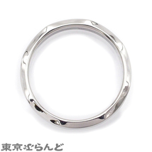 101711285 ブルガリ BVLGARI インフィニート ウェディング バンド リング 351916 プラチナ Pt950 ＃53 指輪 レディース 13号相当 仕上済_画像4