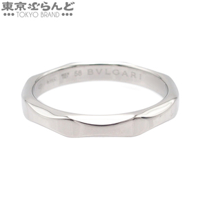 101711284 ブルガリ BVLGARI インフィニート ウェディング バンド リング 351916 プラチナ Pt950 ＃58 指輪 メンズ 17.5号相当 仕上済