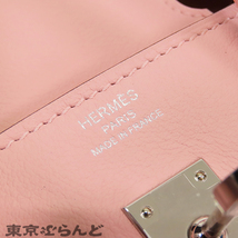 101718287 エルメス HERMES バーキン 25 B刻印 ローズサクラ シルバー金具 スイフト ハンドバッグ レディース 未使用_画像7