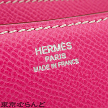 101686384 エルメス HERMES コンスタンス エラン □O刻印 ローズティリアン シルバー金具 エプソン ショルダーバッグ レディース_画像6