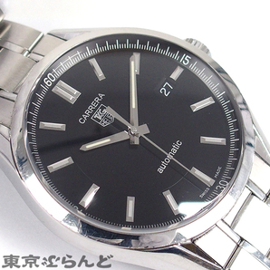 101725364 1円 タグホイヤー TAG HEUER カレラ WV211B ステンレススチール 腕時計 メンズ 自動巻の画像7