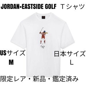 【限定レア】JORDANジョーダン × イーストサイドゴルフ Ｔシャツ 紺 Ｌ