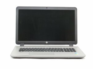 中古　HP　17-K210TX　　17型 　Core4世代i7　通電しません　バッテリー欠品　ノートパソコン　　ジャンク品　送料無料