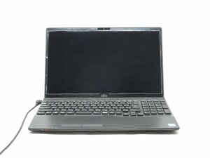 中古　FUJITSU　ノートパソコン　15.6インチ　AH79/D3　Core9世代i7　　通電します　起動しません　詳細不明　ジャンク品　送料無料