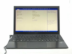 中古ノートパソコン　SONY　SVP1322A1J　4世代COREi7 4500U 　8GB　BIOSまで表示　詳細不明　ジャンク品　送料無料