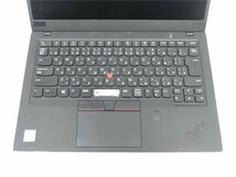 中古Lenovo ThinkPad X1 　 Carbon　6th Core 8世代I5　 14型 　通電します　起動しません　ノートパソコン　詳細不明　ジャンク扱い　_画像2