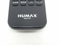 中古品　HUMAX テレビ用リモコン RM-F07　　送料無料_画像3