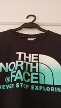 数回着用☆THE NORTH FACE☆S/S TNF DOT GRADATION TEE☆ノースフェイス☆定価6050円☆ブラック☆しっかりした生地感☆L_画像4