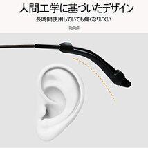 何点でも送料80円　メガネ ズレ防止 耳 スポーツ めがね固定 滑り止め ３ペアセット　耳が痛い 耳あて めがねズレ防止グッズ_画像2