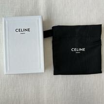 ＜未使用!!＞■CELINE セリーヌ トリンオフ フラグメントケース ジップカード/コインケース お洒落 上品 エレガント ブラウン_画像10