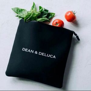 新品：未開封 ！！ 数量限定 DEAN&DELUCA クッションインナーポーチ 2023 黒 BLACK