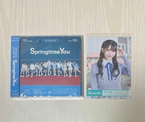 谷崎早耶 生写真付き ノイミー盤 Springtime In You 1stアルバム イコラブ ニアジョイ イコノイジョイ 