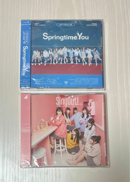 新品CD Springtime In You Sing Out！ ノイミー盤 1stアルバム 乃木坂46 イコラブ ニアジョイ