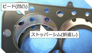 New item　RoverFor Mini　メタル　ヘッドガスケット 厚さ　：　0.8mm 　１３００用 TRS-460/08